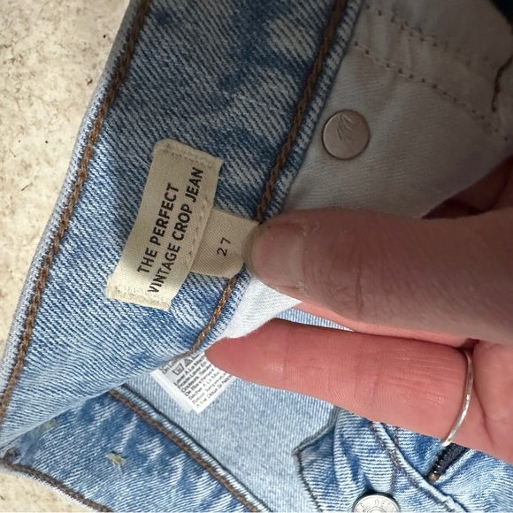 Madewell the perfect vintage crop Jean - Picture 4 of 4